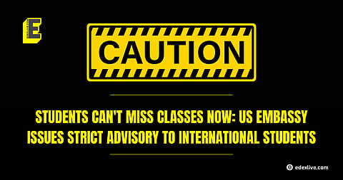 US embassy issues strict advisory to international students