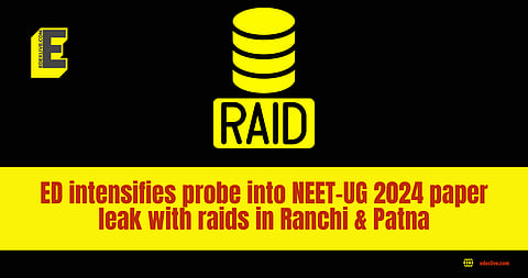 NEET-UG 2024 paper leak raids