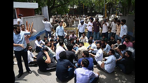 Students express angst and anger over the controversial affidavit 
