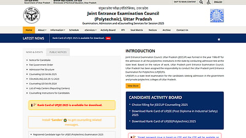 Candidates must complete choice filling by July 2, followed by seat allotments from July 3