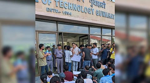 IIT Guwahati protests 