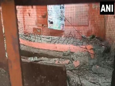 Classroom roof collapses at Rajasthan government school during summer vacation