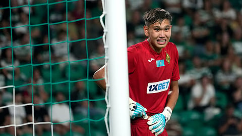 Kazakhstan teen goalkeeper Sherkhan Kalmurza sets Champions League record with penalty save