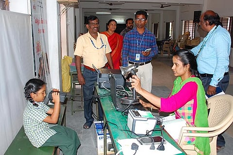 Free Aadhaar biometric updates for children in Davanagere till September 30