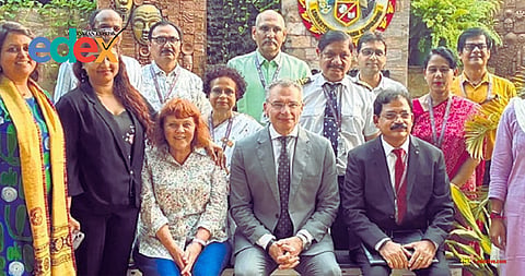 Delegates of Centurion University and UWA at the MoU-signing event