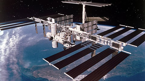 A view of ISS