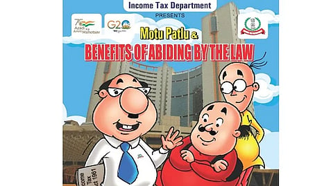 CBSE launches Motu Patlu comics to promote income tax awareness among students
