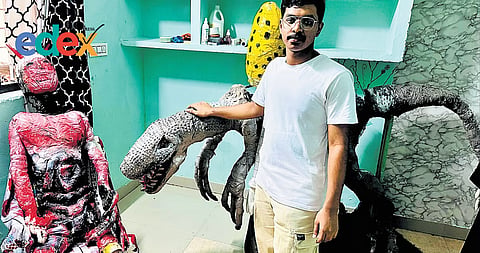 5-year-old Ajsal from Thiruvambady in Kozhikode 
