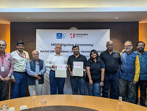 MU becomes first private institution in Telangana to partner with Bajaj Auto and host BEST Centre