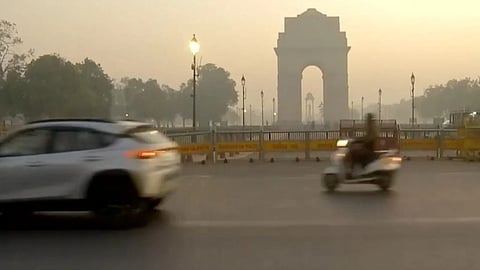 Visuals from New Delhi 