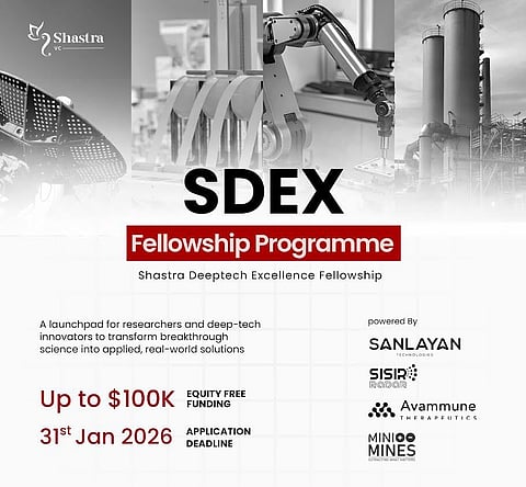 Shastra VC launches fellowship for deep-tech startups