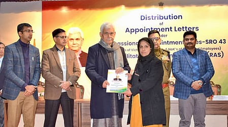 Jobs provided to 438 terror victim families, says Jammu & Kashmir LG