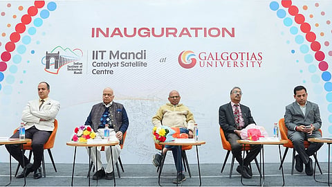 Galgotias University Inaugurates IIT Mandi Catalyst Satellite Centre, Signs MoUs to Strengthen India's Startup Ecosystem