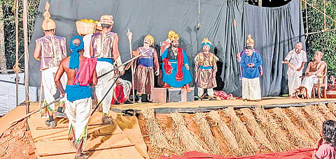 Scenes from plays by Vellaripadam Theatres