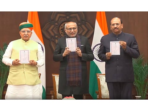 Vice President releases updated  version of Constitution in Gujarati, Tamil on International Mother Language Day