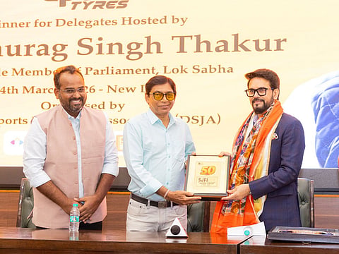 "Former athletes should return as coaches to strengthen Indian sport": Anurag Thakur