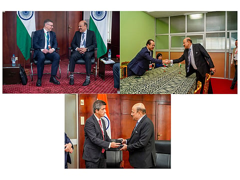 India holds bilateral talks with Russia, Peru, Mexico on sidelines of WTO MC14