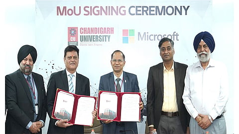 Microsoft opens Skill Center at Chandigarh University