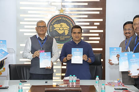 Gujarat Dy CM Sanghavi releases book