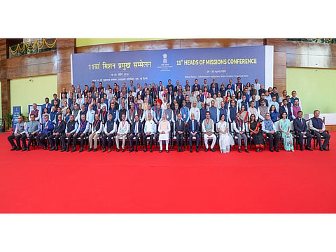 PM Modi attends 11th Heads of Missions Conference, emphasises India's global engagement, strategic partnerships