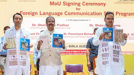 EFLU inks MoU with Rajasthan & NSDC for foreign language learning