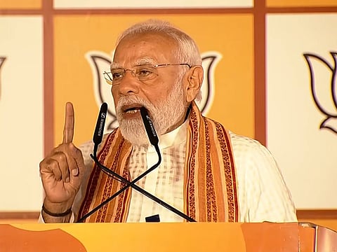 Assembly polls: PM Modi congratulates ECI, security forces for "maintaining dignity of Indian democracy"