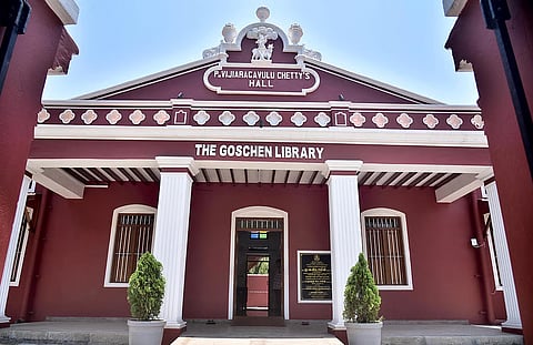 A century-old Goschen Library reopens, blending heritage with modern learning

