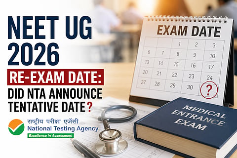 NEET UG 2026 re-exam date