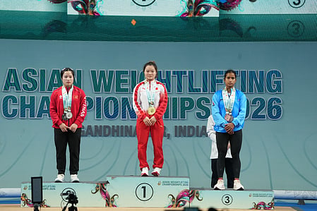 Asian Weightlifting Championships: Gyaneshwari Yadav wins silver, bronze in 53kg category (Photo: IANS)