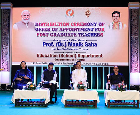 Over 7,000 teachers recruited transparently since 2018: Tripura CM ​(Photo: IANS)