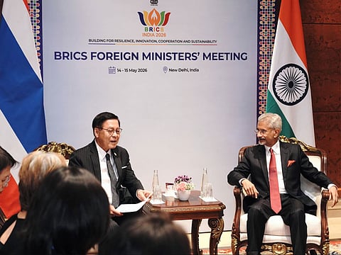 EAM Jaishankar holds talks focusing on India-Thai cooperation with DPM Phuangketkeow