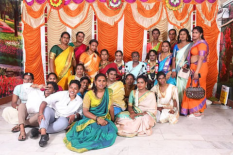 Rupakala with her family