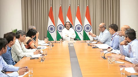 NEET-UG re-exam: Dharmendra Pradhan holds high-level security meeting, orders crackdown on fake Telegram channels