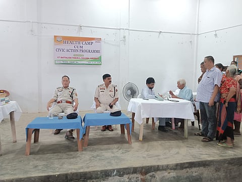 Tripura State Rifles holds Health-Cum-Civic programme 