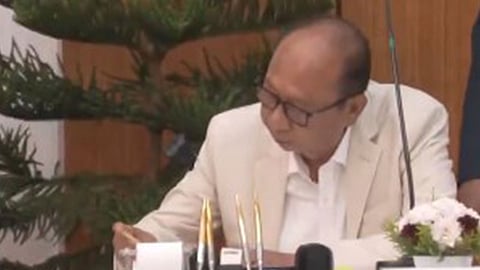 Yumnam Khemchand Singh sworn in as Manipur Chief Minister