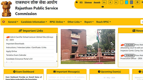 RPSC RAS 2026 notification