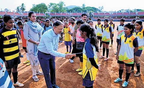 Sports Authority of Andhra Pradesh ties up with Tata Steel to nurture young football talent