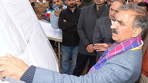 Himachal Pradesh: CM Sukhu lays foundation stone of Rajiv Gandhi Day-Boarding School in Nadaun