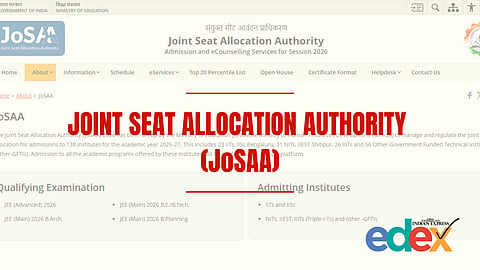 JoSAA Counselling 2026 begins today for IIT, NIT, IIIT admissions after JEE Advanced results