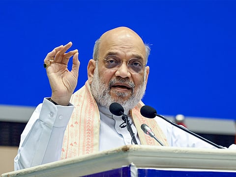 Meghalaya student group puts up posters seeking ILP during Amit Shah's visit