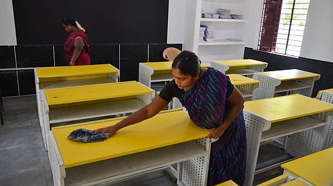 Students return to classrooms as Tamil Nadu schools reopen