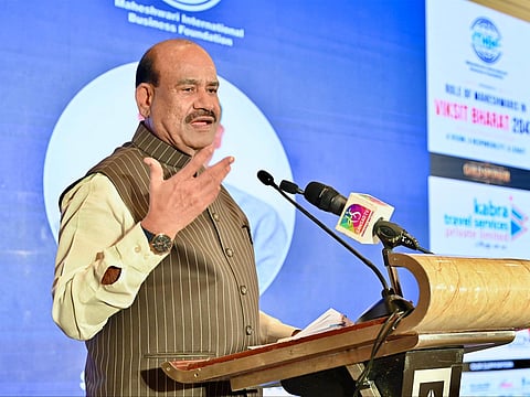 Public participation, entrepreneurship, innovation are key to Viksit Bharat 2027: Lok Sabha speaker Om Birla