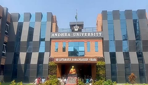Andhra University in Visakhapatnam. 