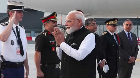 PM Modi arrives in Paris for final leg of two-nation European tour after G7 summit