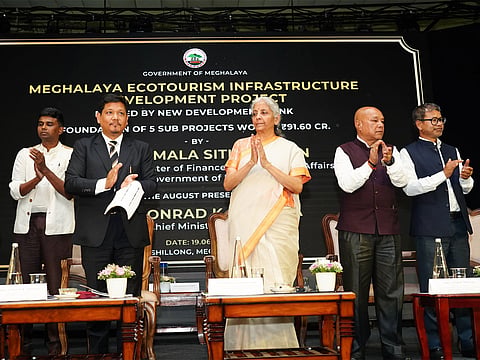FM Sitharaman lays foundation stone for Rs 1,246 crore development projects in Meghalaya