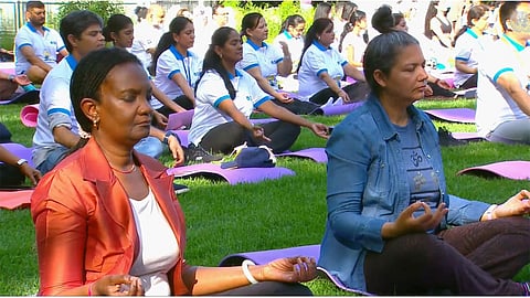India hosts 12th International Yoga Day celebration at UN headquarters in New York