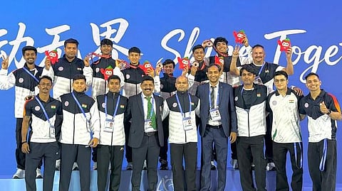Indian junior men's gymnastics team bags bronze at Asian Championships
