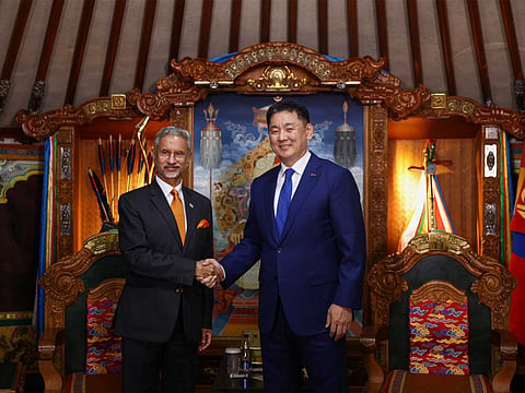 EAM Jaishankar strengthens India-Mongolia "spiritual partnership" during visit to Ulaanbaatar