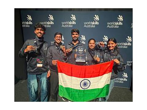 Team India wins five medals at Global Skills Challenge in Australia