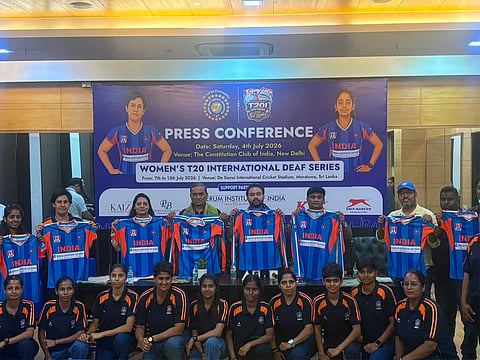 Indian Women's Deaf Cricket Team set for historic first International T20 Tour to Sri Lanka